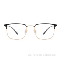 Meistverkaufte Mode Brillen Männer optische Brillen Titangläser Rahmen